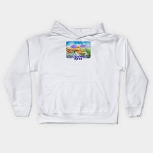 Cottonwood Pass, Colorado Kids Hoodie